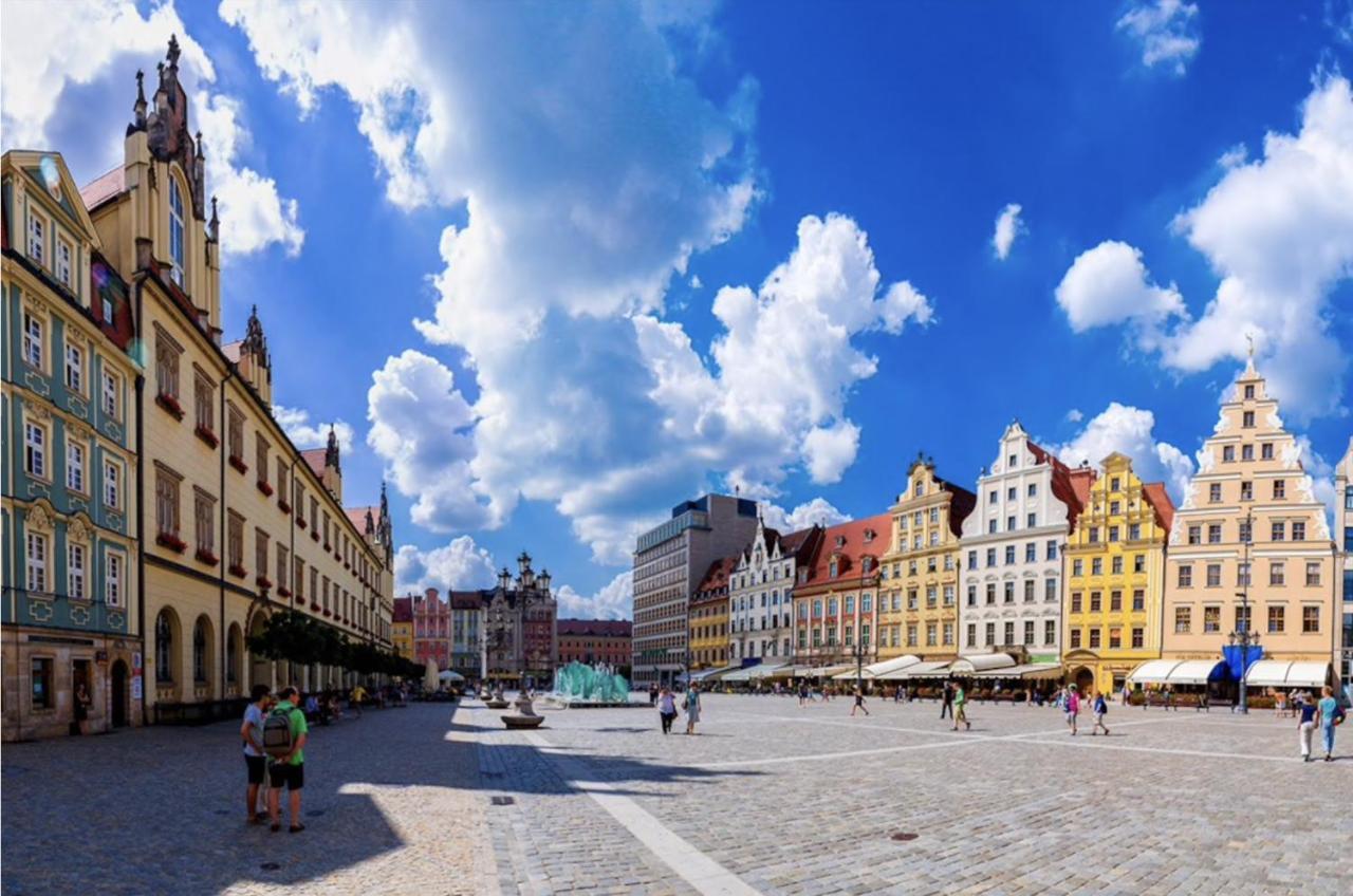 Klimatyczny Apartament Przy Rynku Wrocław Eksteriør bilde